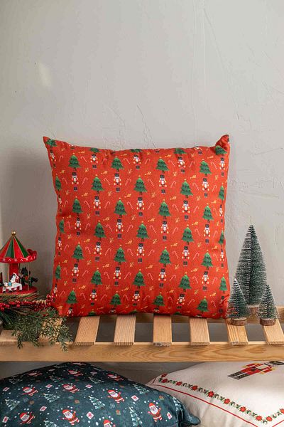 FH finehome Pernă de Crăciun Soldat de plumb 45x45cm