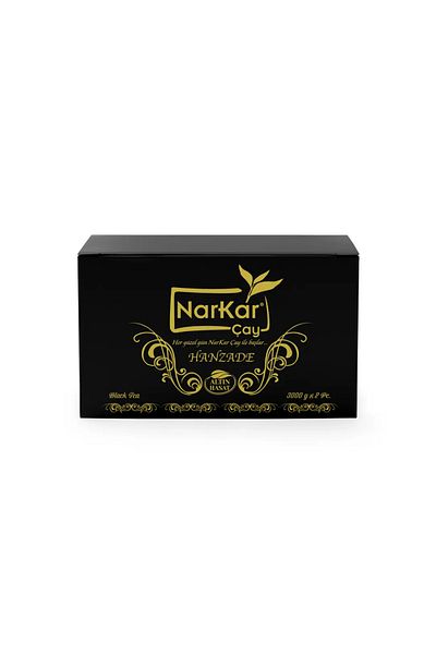 HANÇAY Narkar Tea Hanzade Bulk 6 kg (3000Gr X 2)
