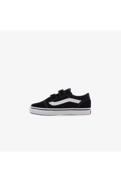 Vans Old Skool V Bebek Siyah Sneaker