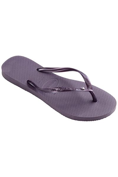 Havaianas Light Purple Slim Crystal Sw Ii Slippers