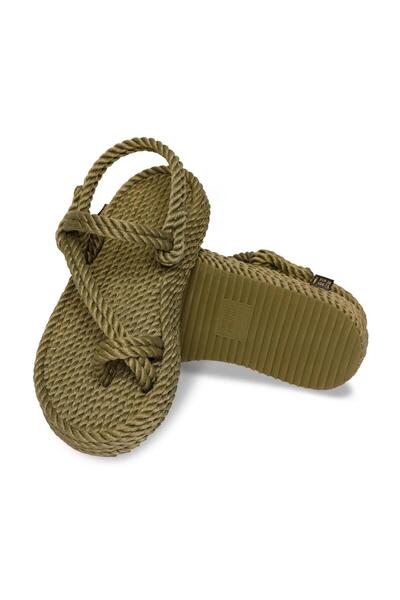 Nomadic Republic Khaki Colored Hawaii Platform Women's Sandals