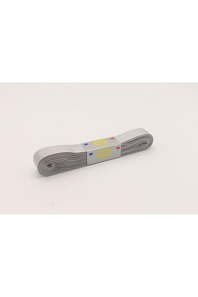 öz-iş Gray Ribbon Rose - 20mm Grosgrain