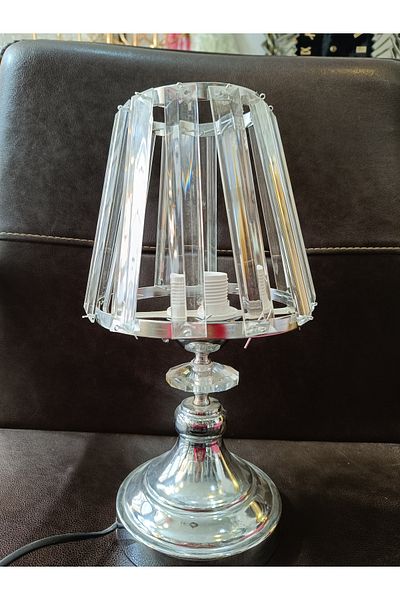 DEKOR ZÜCCACİYE HOME Lampshade with 2 Crystal Stones