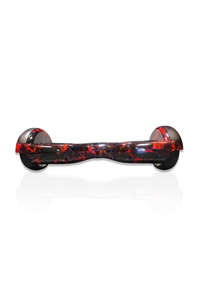 CityMate Elektrikli Kaykay Scooter Hoverboard 6.5 Inch Kızıl Gökyüzü Desenli Akıllı Dengeli -d15