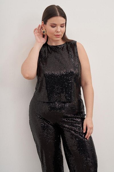 MYLİNE Minge cu paiete căptușită
