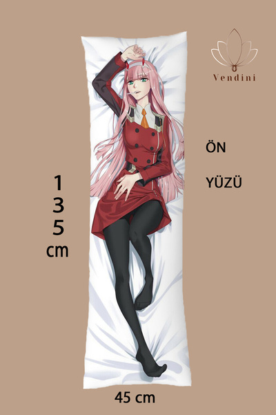 Vendini غطاء وسادة أنيمي داكيماكورا الرائع مطبوع على الوجهين