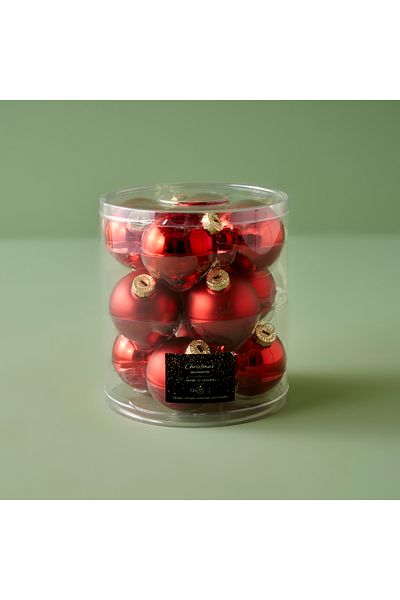 Bella Maison Christmas Christmas Ornament 12Pcs Red (6 cm)