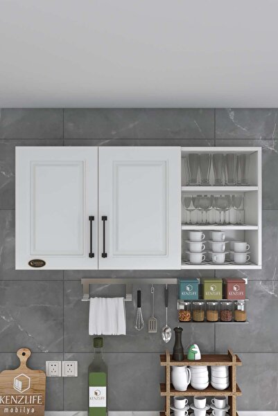 Kenzlife Hazır Mutfak Dolabı Maydanoz60 Byz Mod1 60*120*32 Mebran Kapak Suntalam Gövde