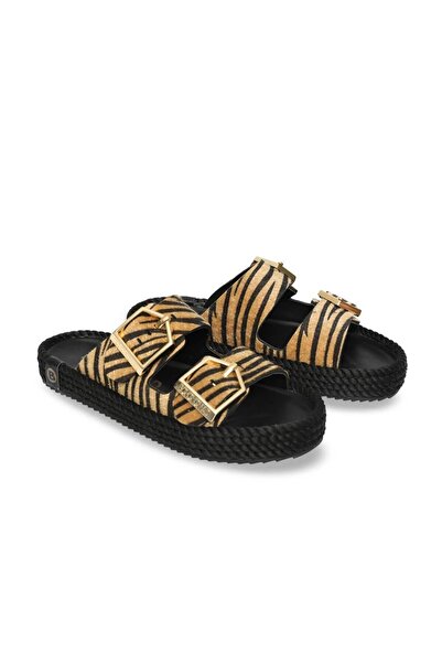 Bohonomad Παντόφλες Sydney με σχέδιο Zebra