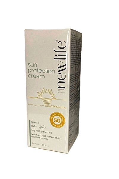 New Life كريم واقي من الشمس للوجه مغذي للصيف والشتاء بعامل حماية من الشمس 50 ...