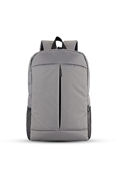 İDABAG حقيبة ظهر للكمبيوتر المحمول مقاومة للماء مقاس 15.6 بوصة من Bacpack Comfort باللون الرمادي