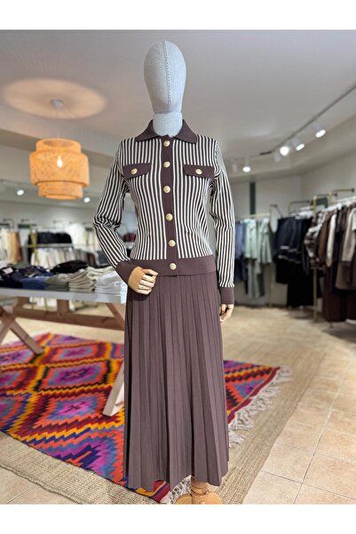 Nuss Etekli Triko Takım