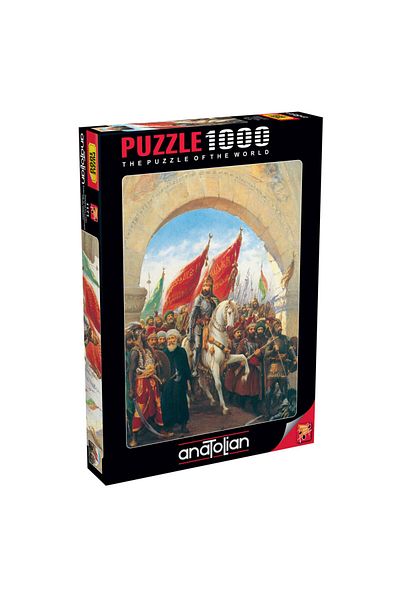 Anatolian Puzzle 1000 Pieces the Conquest of Istanbul 1171