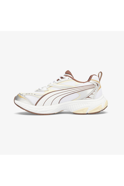 Puma Morphic Unisex Beyaz Kahverengi Spor Ayakkabı