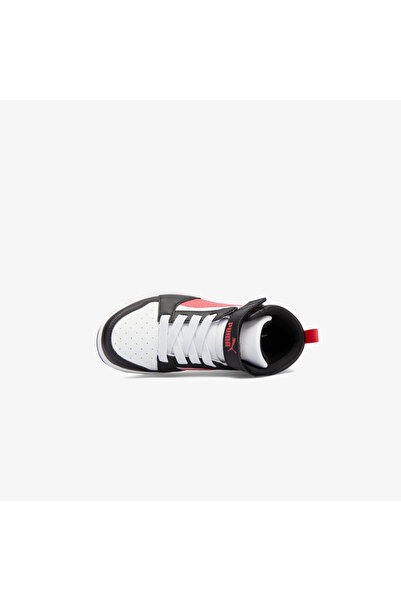 Puma Rebound V6 Mid Ac+ Ps Çocuk Siyah Spor Ayakkabı