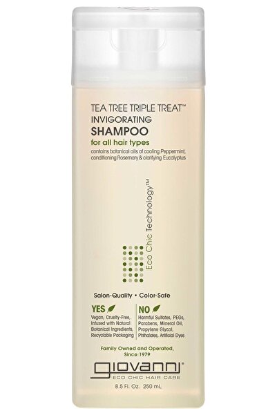 Giovanni Tea Tree Triple Treat Canlandırıcı Şampuan 250ML