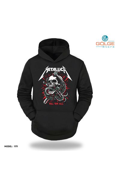 Gölge Store Spiritul rockului etern: Hanoracul Metallica Image este acum în stoc |   Hanorac slimfit unisex cu glugă