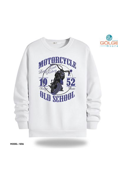 Gölge Store Μεταφερείτε την ψυχή του κινητήρα στο φούτερ! |   Φούτερ Crew Neck Unisex Slimfit