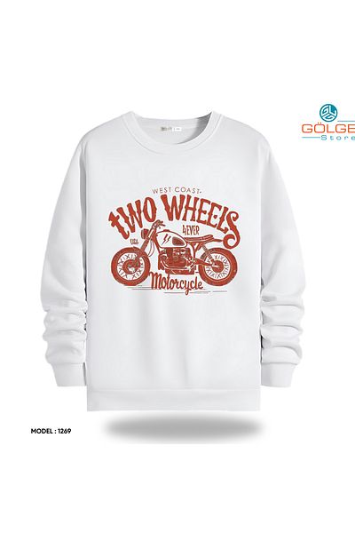 Gölge Store Carry Your Motor Soul on Sweatshirt! |   Crew Neck Unisex Slimfit Sweatshirt
