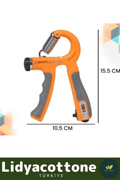 Lidyacottone Premium 5-60 kg Strengthener Hand Arm Wrist Exerciser - Resistance Spring with Counter