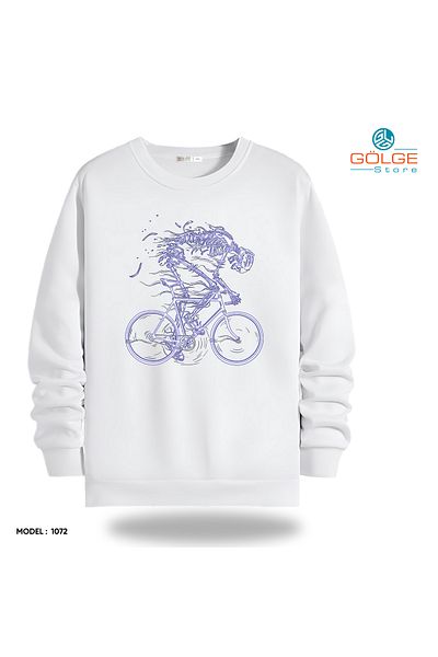 Gölge Store Unisex Slimfit Crew Neck Sweatshirt - Special Design