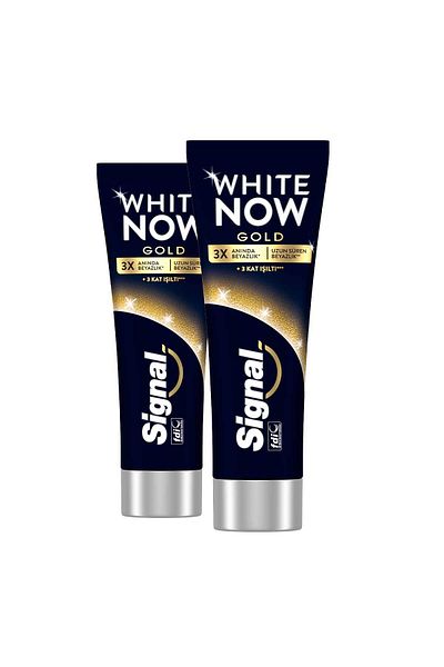 Signal معجون أسنان White Now Gold Whitening Radiance 75 مل