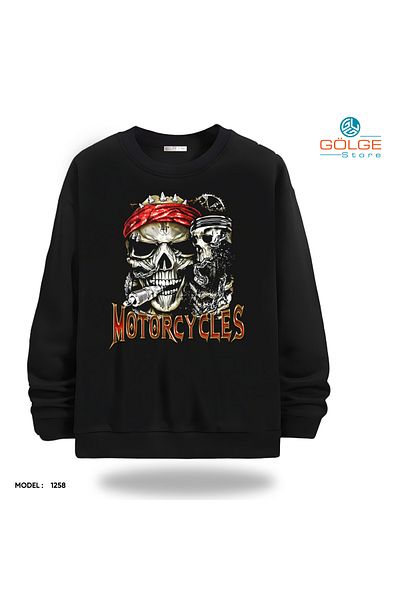 Gölge Store Carry Your Motor Soul on Sweatshirt! |   Crew Neck Unisex Slimfit Sweatshirt