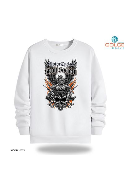 Gölge Store Μεταφερείτε την ψυχή του κινητήρα στο φούτερ! |   Φούτερ Crew Neck Unisex Slimfit