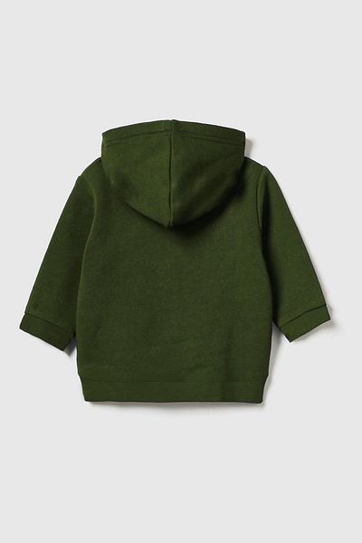 LUESS Unisex Children's 100% Cotton Cat Embroidered Winter Cardigan -Khaki (3-4 Years 8-9 Years)