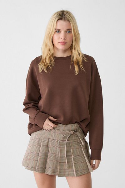 Stradivarius Soft Texture Basic Sweatshirt