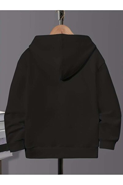 Touz Moda Φούτερ Capybara Μαύρη κουκούλα