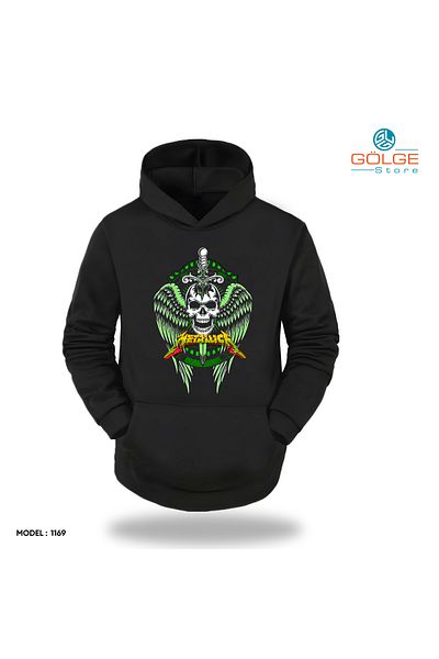Gölge Store Spiritul rockului etern: Hanoracul Metallica Image este acum în stoc |   Hanorac slimfit unisex cu glugă