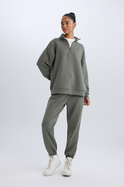 DeFacto DeFactoFit – Lange Jogger-Jogginghose mit Taschen, elastische Taille, E3546AX24WN