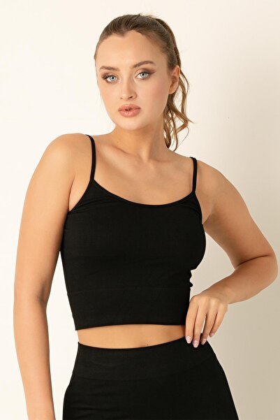 Miorre Gigotto Seamless Dikişsiz Crop Tişört