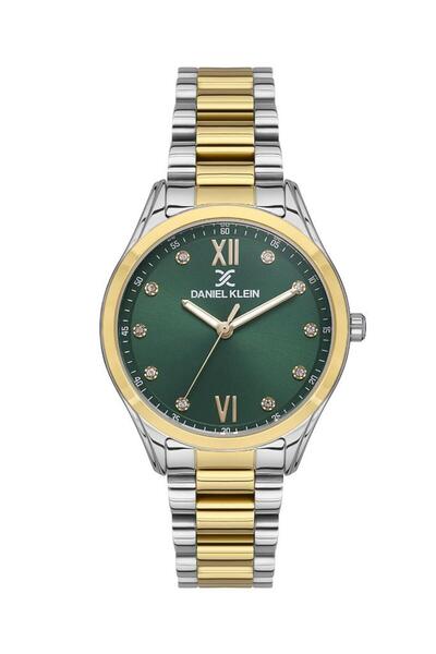 Daniel Klein Dk.1.13496.7 Gün Göstergeli Bombeli Takvim Metalik-altın Renk Ka...