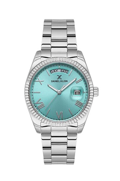 Daniel Klein Dk.1.13764-2 Gün Ve Tarih Göstergeli Suya Dayanıklı Romen Rakamlı Tasarım Metalik Renk