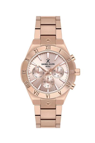 Daniel Klein Rose-Gold DKE.1.10633-4 Women's Wristwatch - Passive Inner Functions