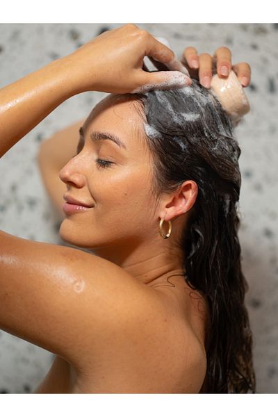 Krijen Argan & Lavender Solid Shampoo |   Mixed Hair/Sles, No Dye, No Salt, Vegan-100Gr