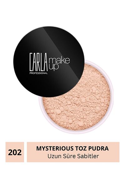 Carla Professional Make Up Light Powder Powder - Mysterious Powder Pink, No: 202