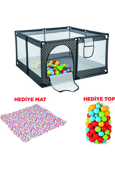 Bebek ve Çocuk Güvenli Oyun Alanı & Oyun parkı 120x120cm