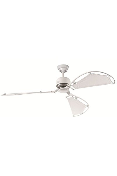 Hunter Fan Avalon Beyaz - 158 Cm. Yelken Bezi Kanatlı Dekoratif Tavan Vantila...