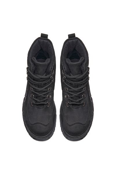 Desa Esta Μαύρες Γυναικείες Μπότες Suede
