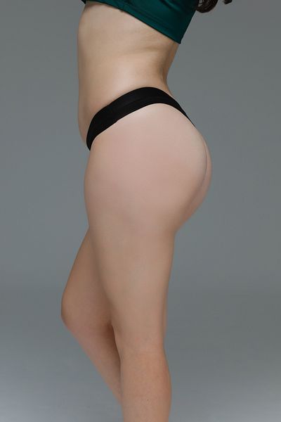 MİSTİRİK Paulo Model Corded Thong εσώρουχο ελαστικό και απαλό ύφασμα μαύρο χρώμα