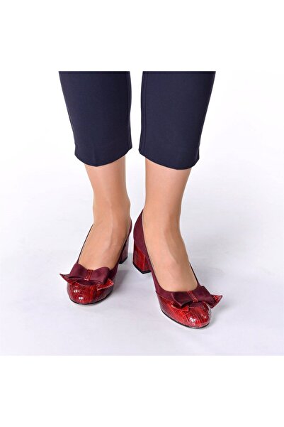 İriadam 40–41–42–43–44 Büyük Numara Kadın Topuklu Ayakkabı