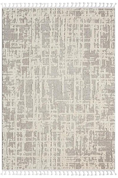 Karmen Halı Wool Wl007a Bej Halı Sisal Bukle Dekoratif Kabartmalı Halı Tozsuz...