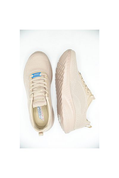 SKECHERS Tenisky Skechers Bobs Squad Chaos-face Off, Béžové, Dámské