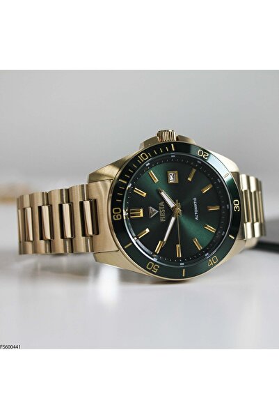 Fiesta FS600441 Çelik Kordonlu Otomatik Erkek Kol Saati