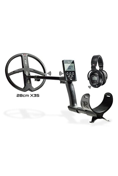 XP DEUS Dedektör-Ana Kontrol Ünitesi ve 28cm X35 Başlık WS5 Kablosuz Kulaklık...