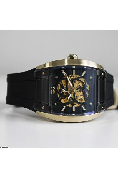 Fiesta FS600453 Silikon Kordonlu Otomatik Erkek Kol Saati