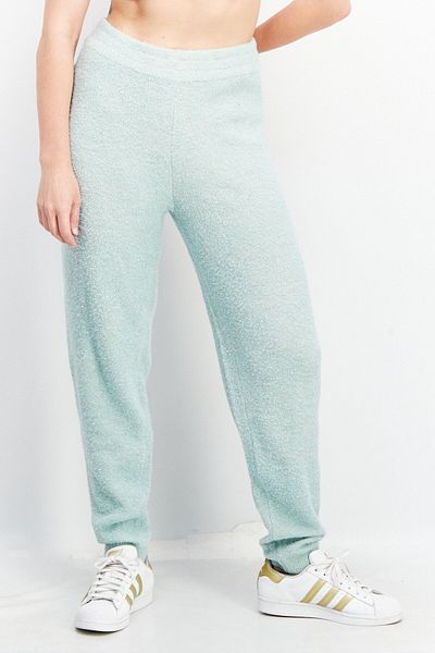 Guess Women Regular Fit High Rise Wide Leg Trouser, Mint Green